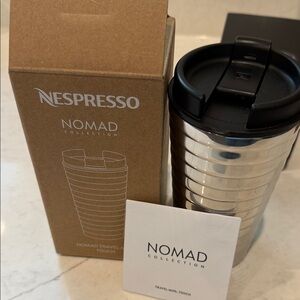 Nespresso Nomad Collection Silver Mug